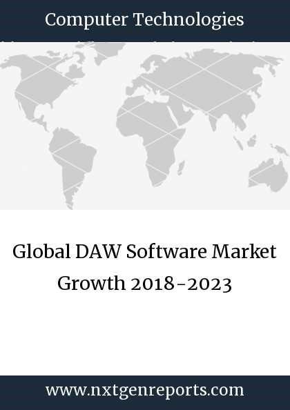 Global Daw Software Market Growth 2018 2023 Menafncom - 