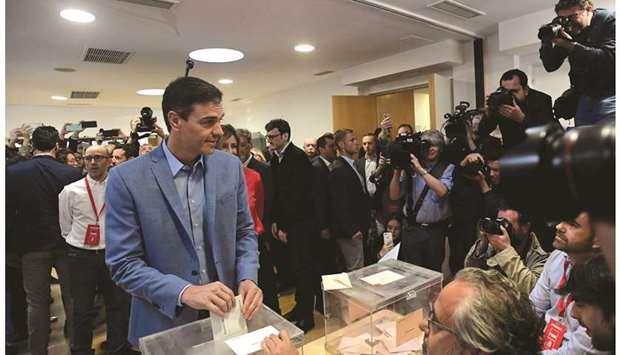 Qatar- Turnout high in Spain for polarised election