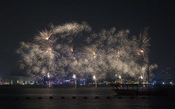 Qatar- Gifts, fireworks and stage play at Katara for Eid 