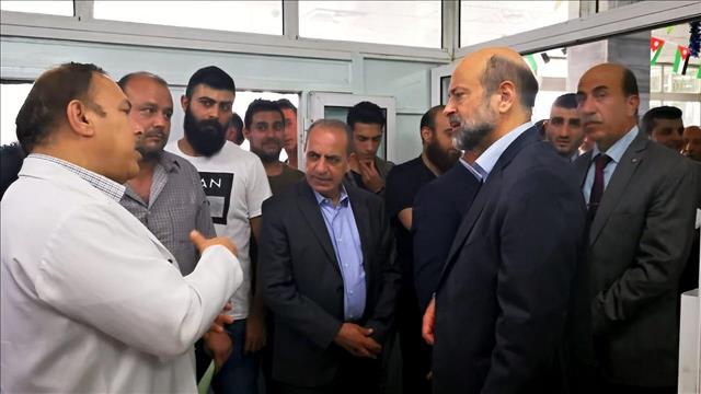 Jordan- PM pays Princess Basma Hospital in Irbid surprise visit