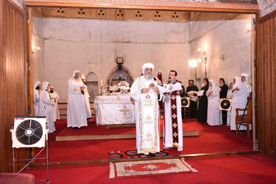 Egypt- Pope leads mass to mark 1st death anniversary of bishop Epiphanius
