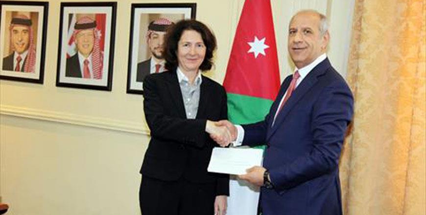 Newly appointed French ambassador presents credentials