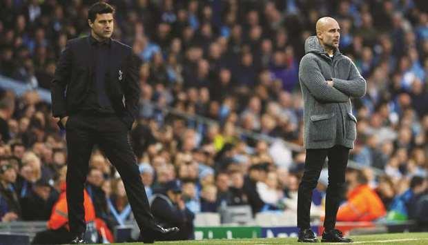 City boss Guardiola wary of Tottenham title challenge