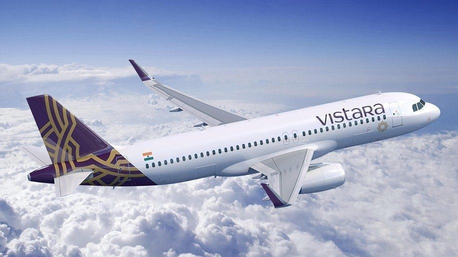 Airbus a321. Vistara. Вистара авиакомпания. Эйрбас 321 Нео PR-YJF.