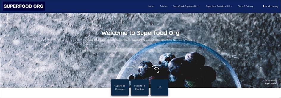 Superfoods Org Announces News Channel Launches with More Than 1000 Videos