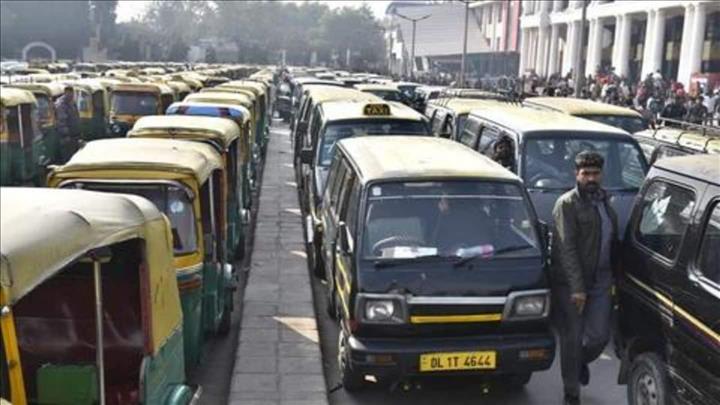 India- Transport strike in Delhi/NCR today against amended Motor Vehicles Act