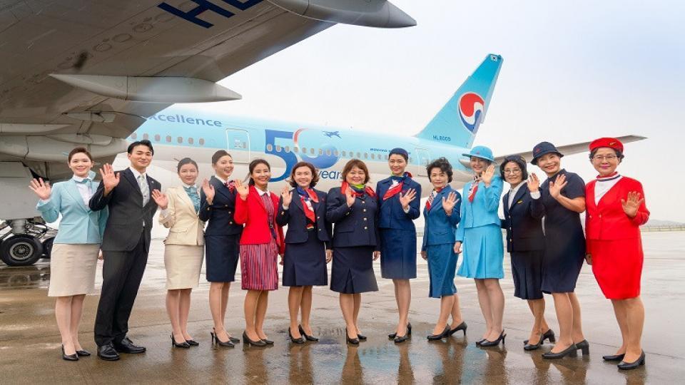 Korean Air celebrates 50th anniversary