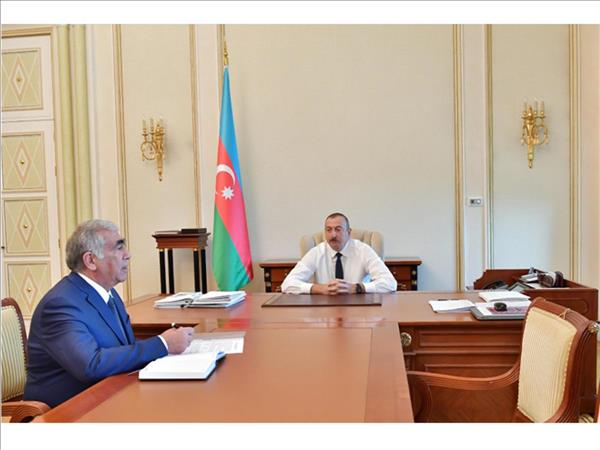 President Ilham Aliyev Receives Chairman Of Board Of Directors Of