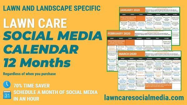 lawn care calendar