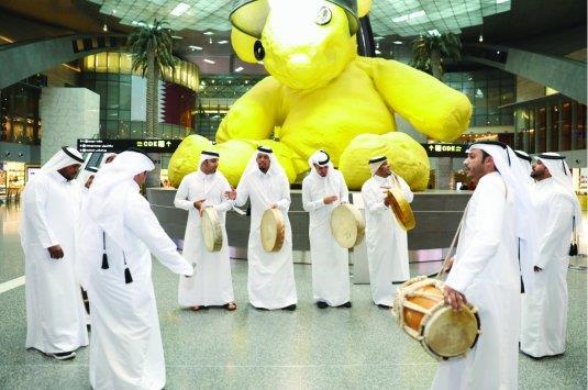 Hia Hosts Terminal Wide Activities In Celebration Of Qatar