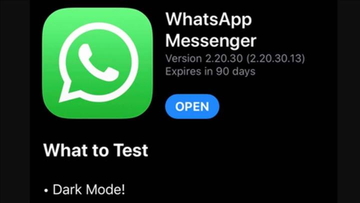 India Whatsapps Latest Ios Beta Update Brings Dark Mode For