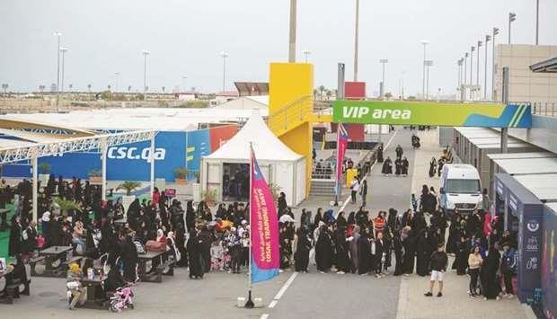 Thousands Enjoy Qatar National Sport Day Activities At Losail