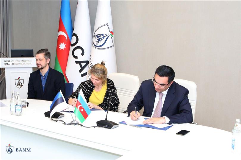 Baku Higher Oil School Starts Cooperating With Tallinn University