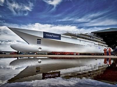 Oceanco's Latest 109m/357ft Motoryacht Enters Outfitting Phase