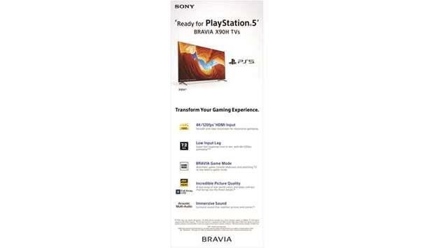 bravia ready for playstation 5
