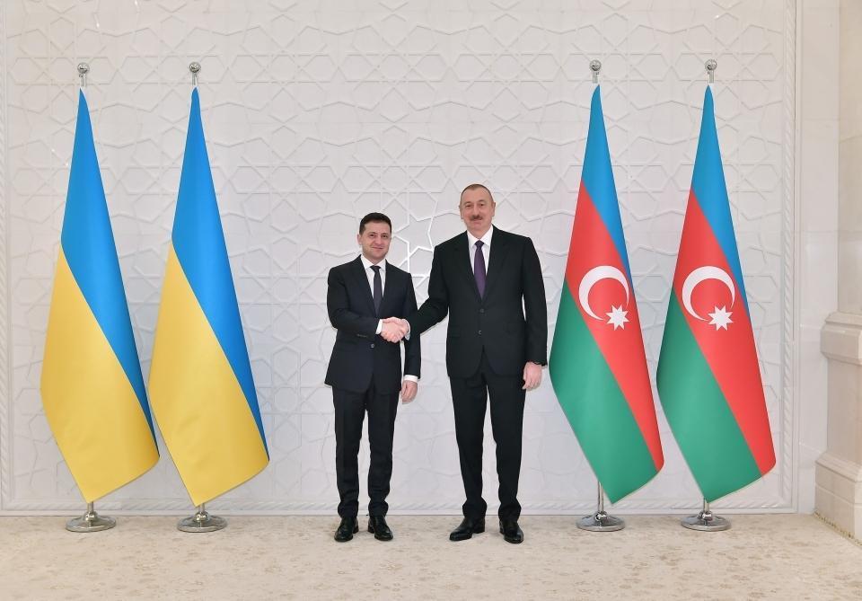 President Aliyev says Ukraine Azerbaijan's strategic partner