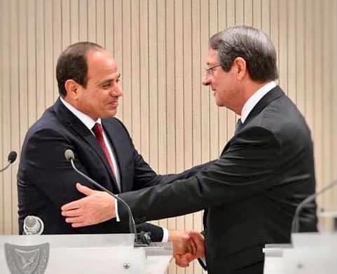 Αίγυπτος – Πρόεδρος Al-Sisi, Κύπριος ομόλογός του συζητά διμερείς σχέσεις