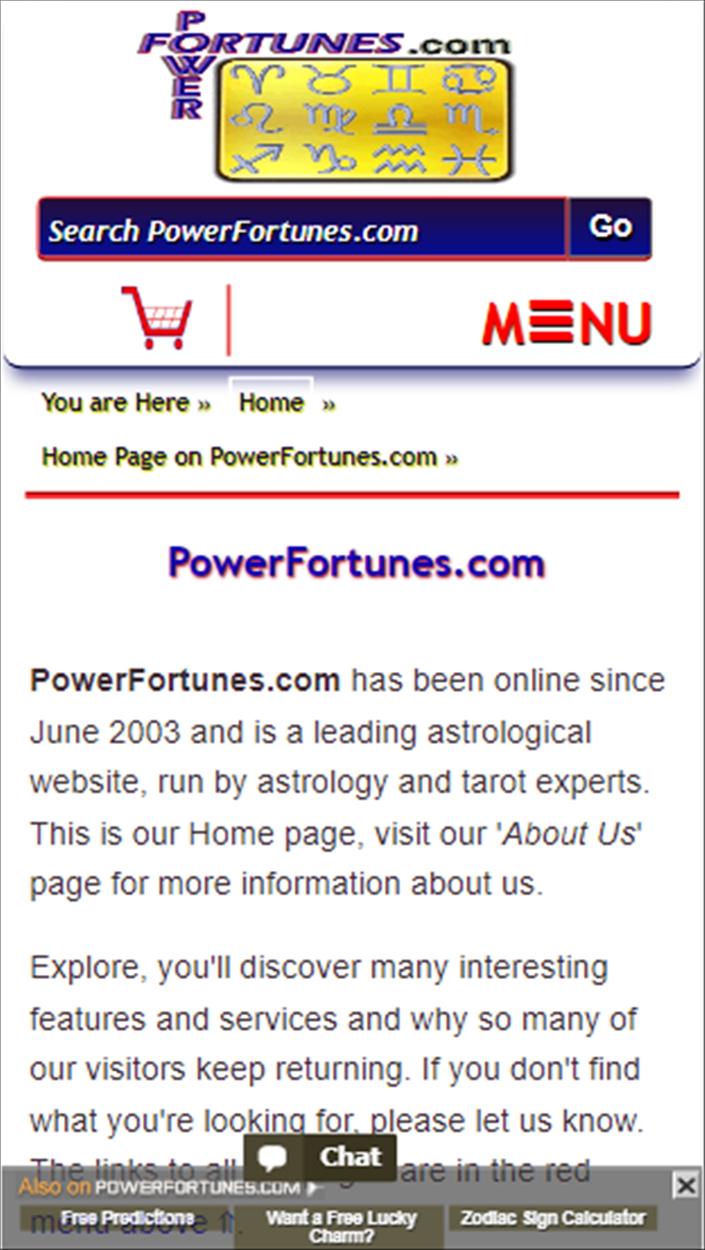 PowerFortunes.com Launches New Astrology App