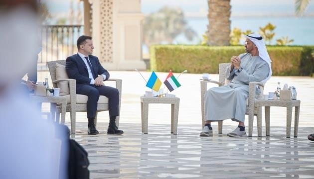 Zelensky, Crown Prince of Abu Dhabi discuss increase in trade - Vimarsana News