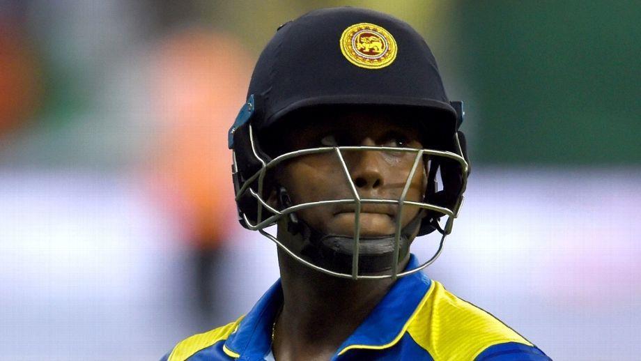 Sri Lanka's Angelo Mathews to return home from West Indies tour