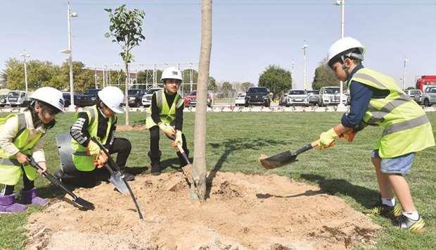 Qatar- 367,386 trees planted so far in green initiative