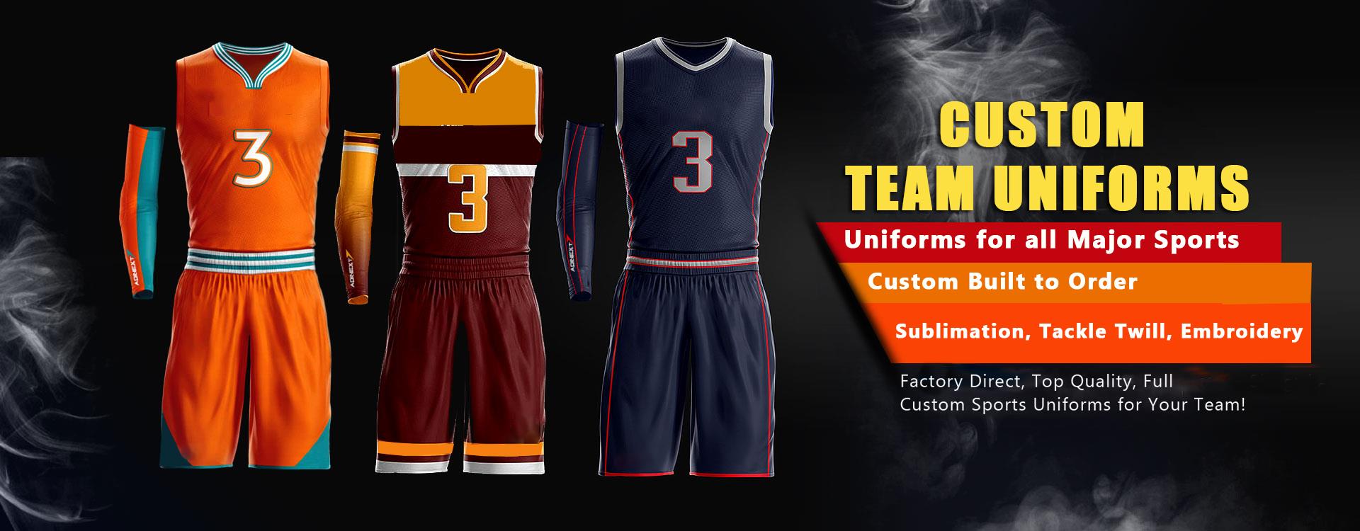 custom sports uniforms near me