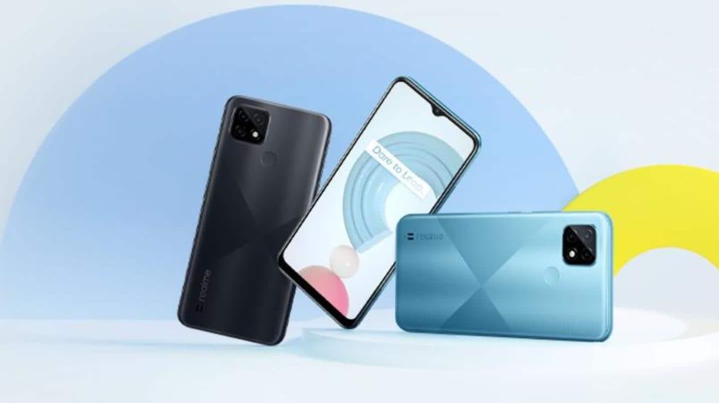 Realme Announces C25 C21 And C20 Budget Smartphones In India Menafn Com