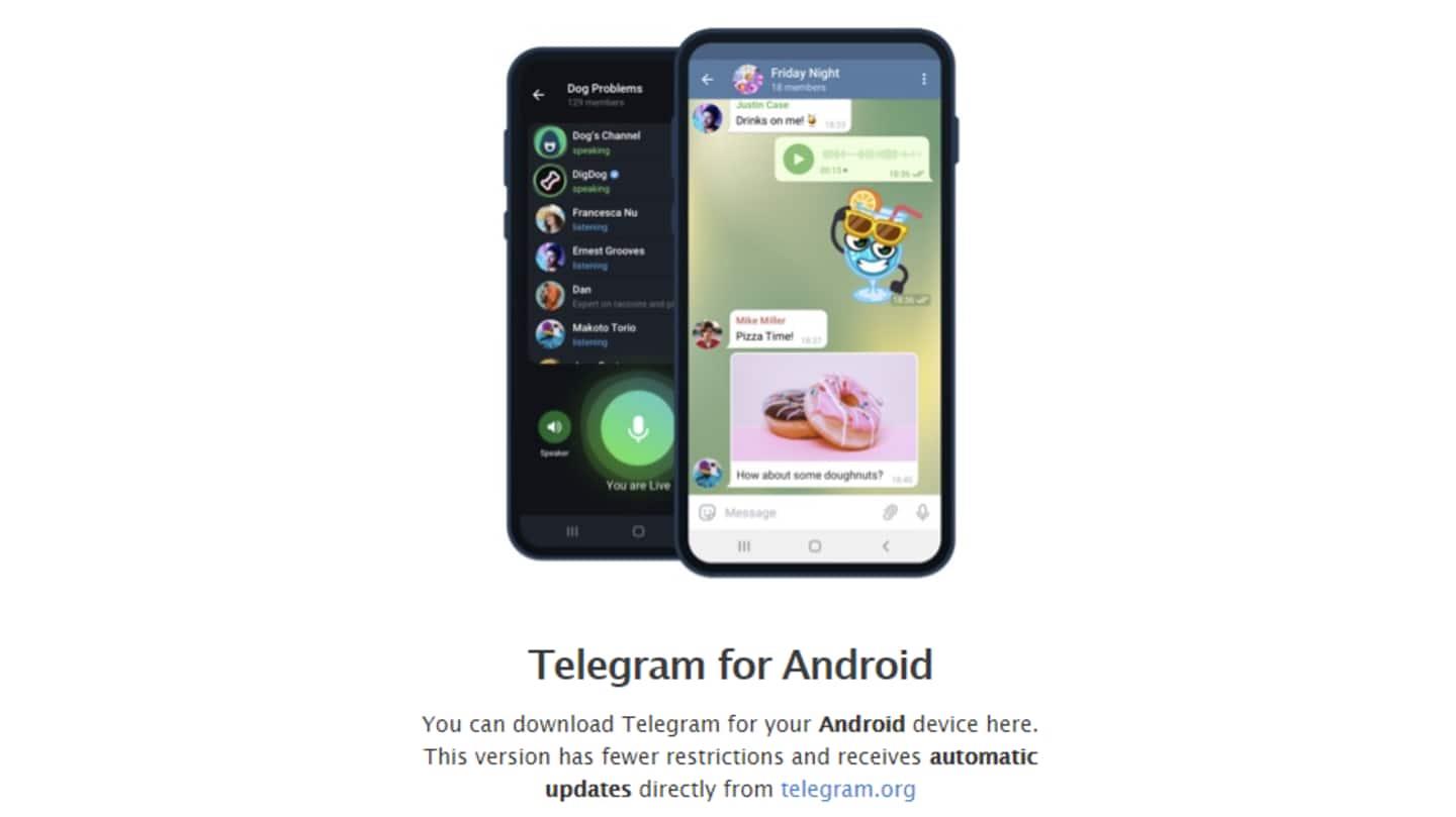 Telegram Offers Direct Download To Bypass Google S Censorshi Menafn Com