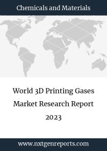 World 3D Printing Gases Market Research Report 2023