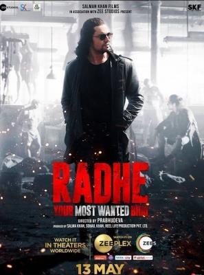 Randeep Hooda Hits Evil Black Mode In New Poster Of Radhe Menafn Com