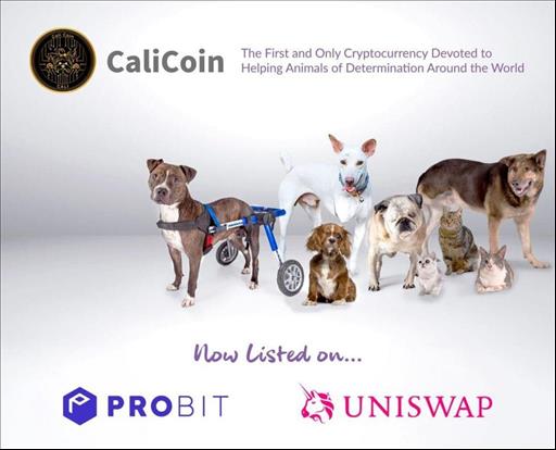 CaliCoin The Favourite Cryptocurrency of the Animal Kingdom