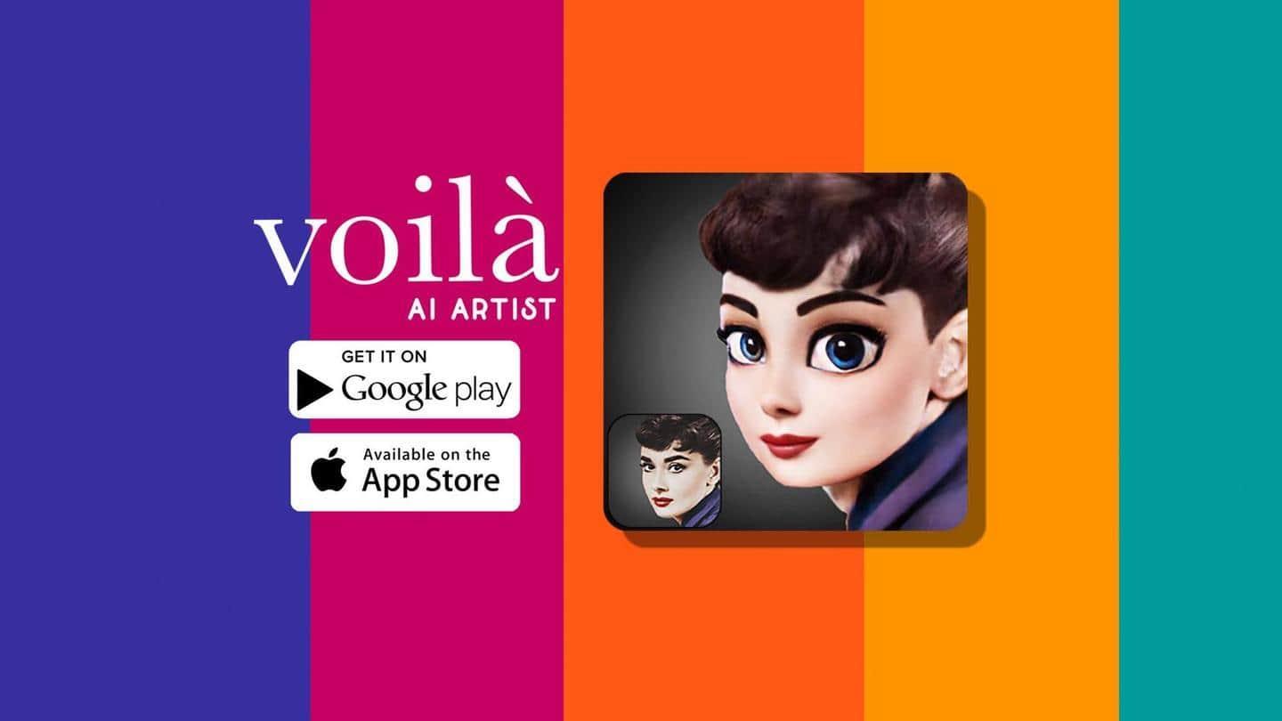 Voilà AI Artist: Create your cartoon avatar using viral app 
