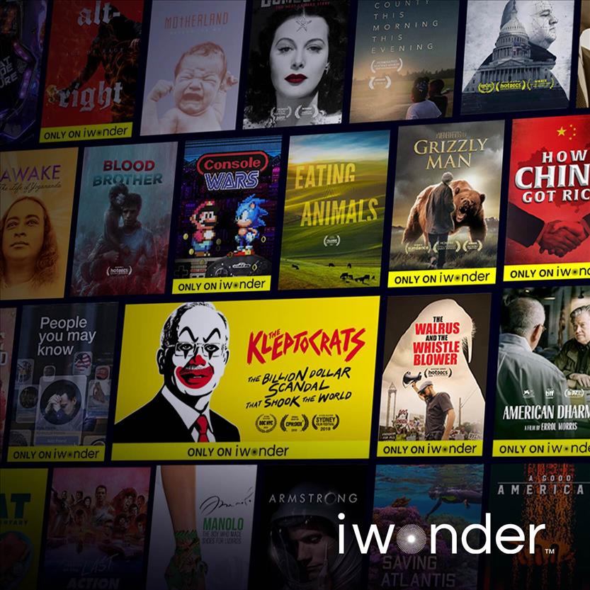 IWONDER STREAMING LAUNCH BRINGS WORLD''S TOP DOCUMENTARIES TO INDIA
