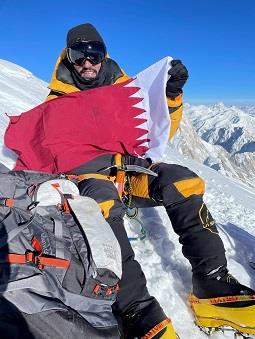 Fahad Badar succeeds in reaching the top of "Broad Peak" mountain