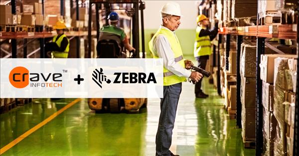 Crave InfoTech is building a smart devices ecosystem with Zebra Technologies to up Manufacturing productivity by 80%
