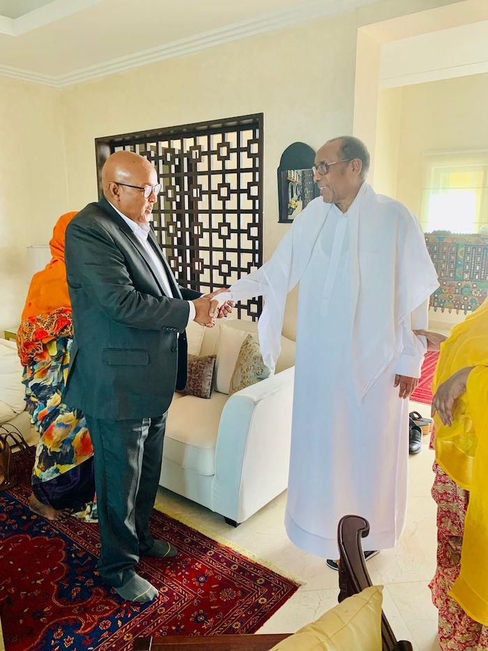 Somaliland: Waddani Chairman Pays Former President Siilaanyo Courtesy ...