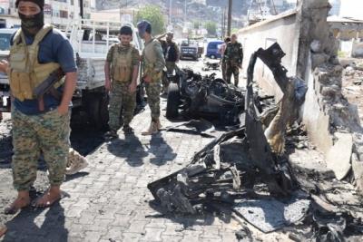  Blast targeting Yemeni govt officials in Aden kills 5 