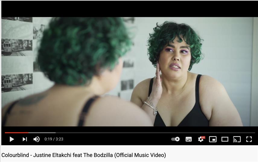 Campaign for Body-Pos in Lockdown Music Video - Justine Eltakchi and The Bodzilla