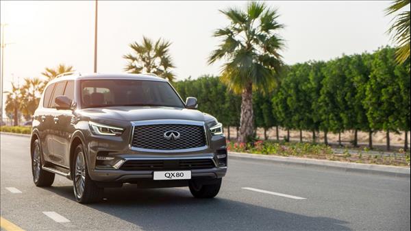 An expo-nential QX80 offer brought to you by INFINITI of Arabian Automobiles