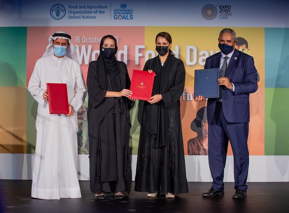 UAE Step Up Plans to Promote Healthy Diets from Sustainable Food Systems to Benefit the Community and Protect the Environment at Expo's World Food Day Celebration
