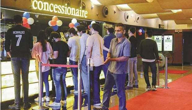 Crowds return to cinemas in Mumbai