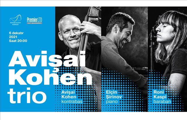 Avishai Cohen trio to perform at Azerbaijan's Heydar Aliyev Center (VIDEO)