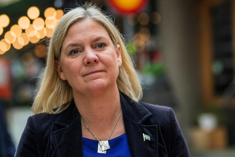 'Bulldozer' Andersson elected Sweden's first woman PM