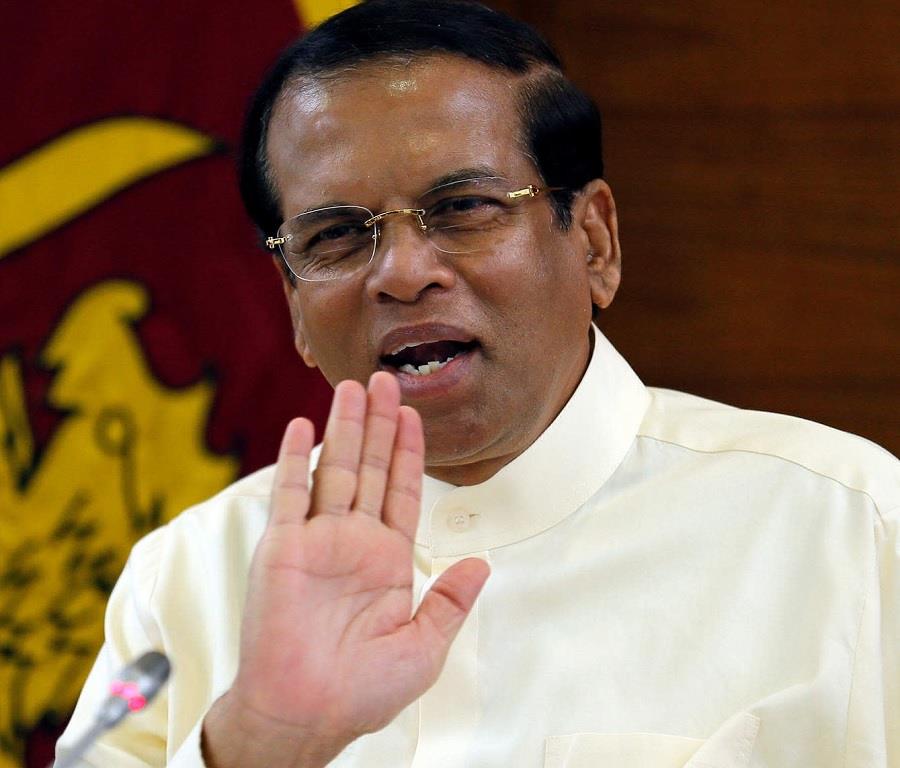 Sri Lanka - Sirisena warns Government over Aluthgamage's statements