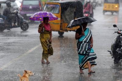  Red alert for 5 districts as heavy rains lash TN 