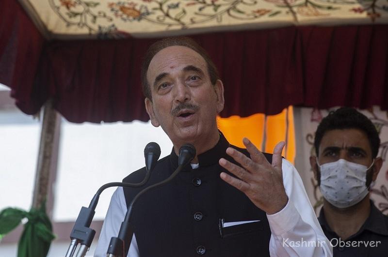 Govt Should Hold Polls In J&K Right After Winter: Azad