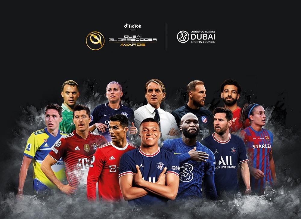 This year's Dubai Globe Soccer Awards will celebrate the icons of international football at Expo 2020 Dubai