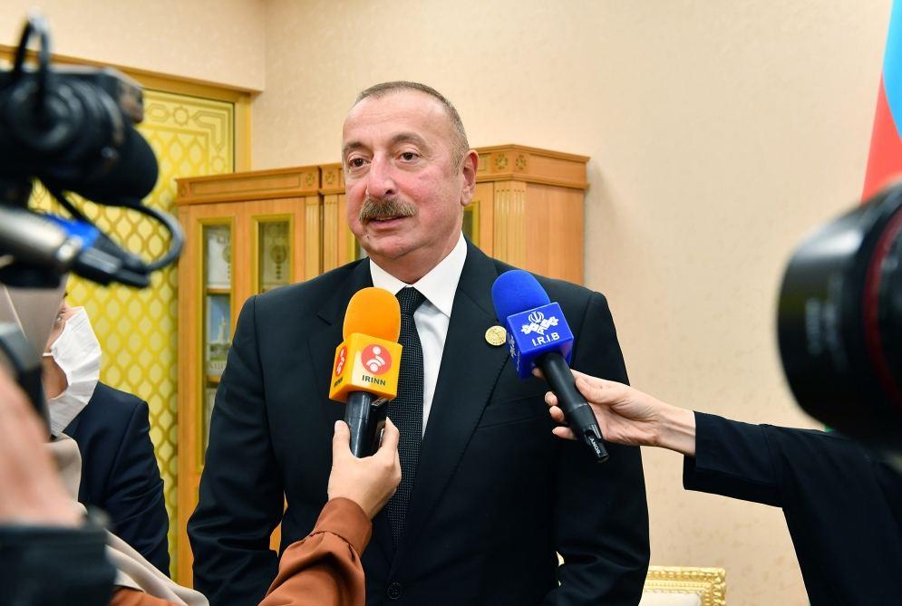 We decided that from now on, Iranian-Azerbaijani relations will develop in all areas - President Ilham Aliyev