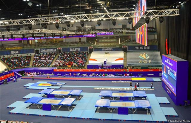Finalists in individual trampoline among men announced at 28th FIG World Age Group Competitions in Baku