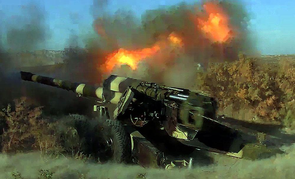 Mortar and artillery units of Azerbaijani army hold live-fire tactical exercises (VIDEO)